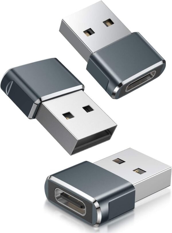 USB Male to USB-C Female Adapters
