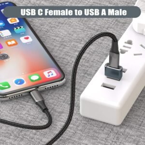 USB Male to USB-C Female Adapters - Image 4