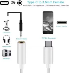 Enhance Your Audio Experience with the Versatile USB-C to 3.5mm Headphone Jack Adapter - Image 2